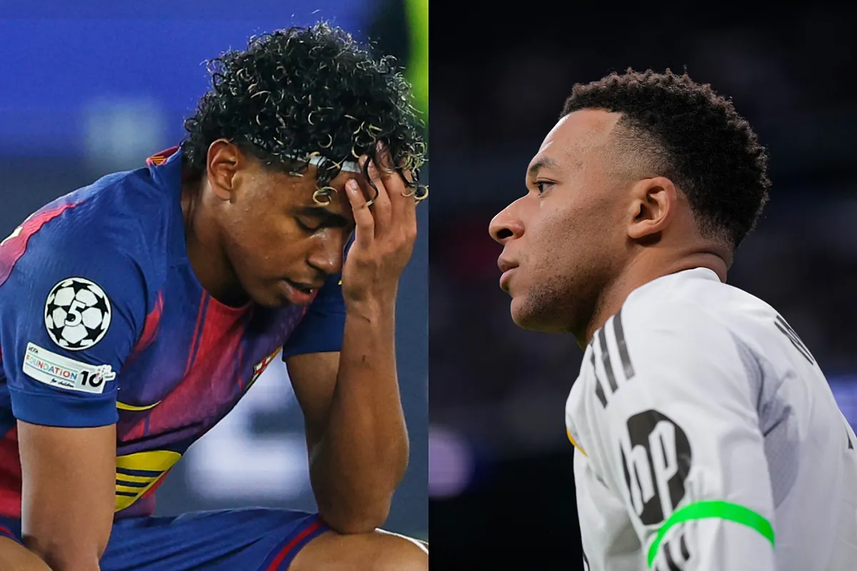 O Clássico, com Kylian Mbappé em dúvida e sem Lamine Yamal