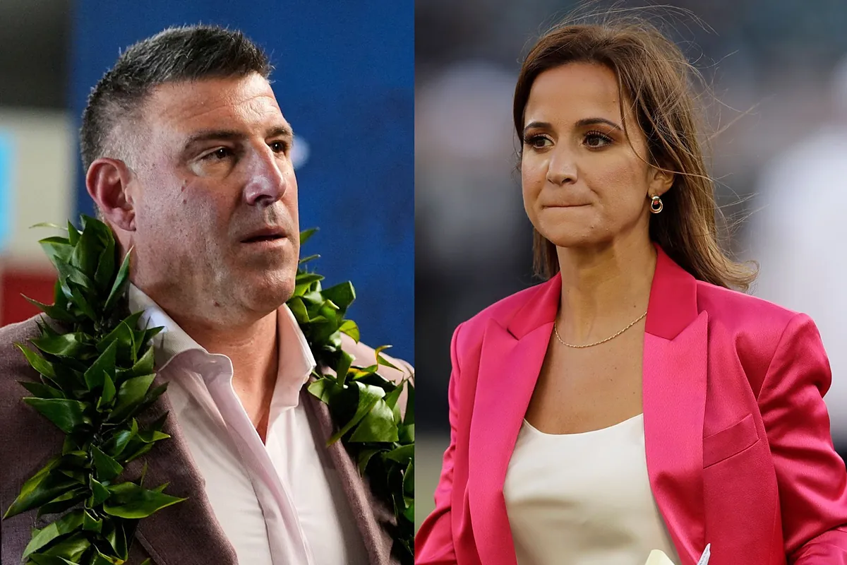 Mike Vrabel e Dianna Russini em novas imagens comprometedoras de anos atrás