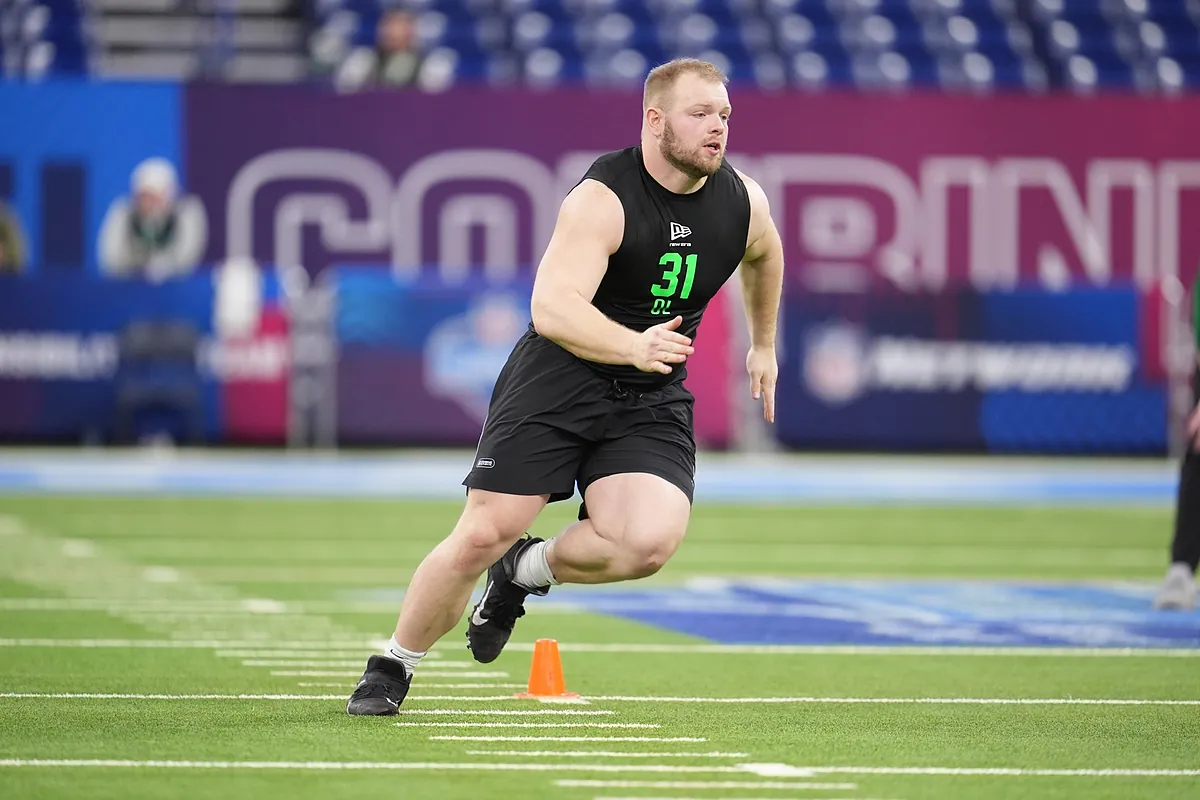 Logan Jones, do Bears, consegue o acordo dos sonhos com o ketchup após o Draft da NFL, mas Chicago tem outras ideias
