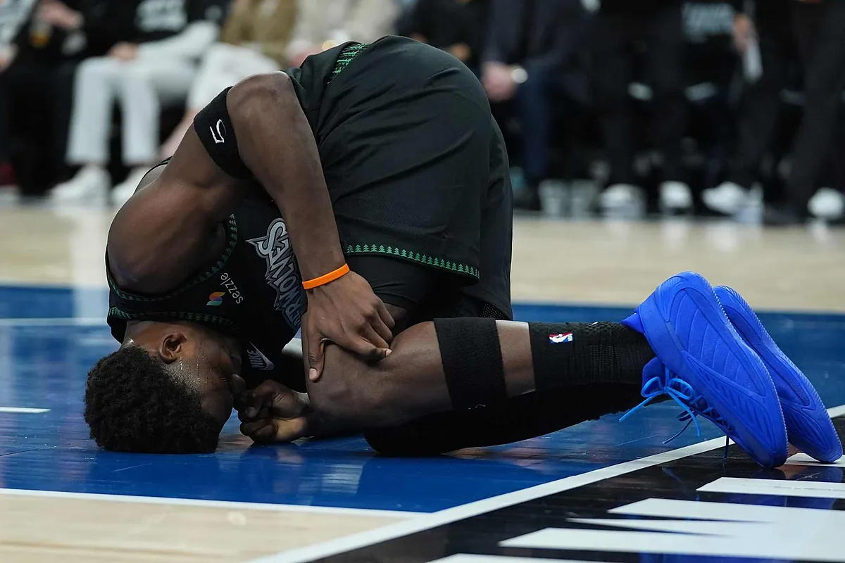 Timberwolves bateu forte: preocupação com Anthony Edwards, Donte DiVincenzo sofre lesão grave