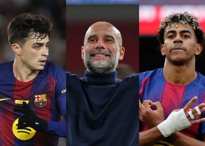 Lamine Yamal, Pedri e Pep Guardiola "manter vivo o espírito e as ideias de Johan Cruyff"