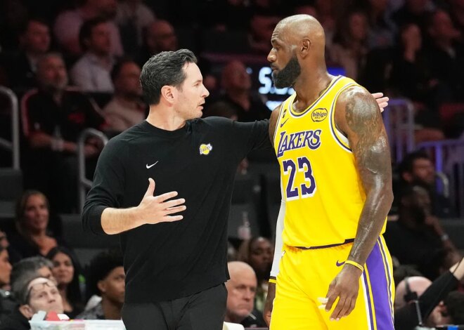 JJ Redick emergindo como fator MVP do Lakers sobre LeBron James na série contra o Rockets