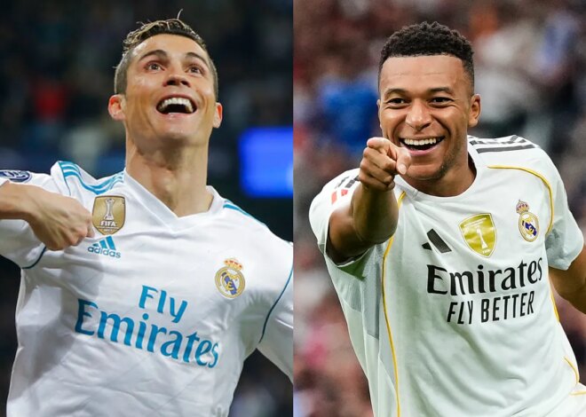 Kylian Mbappé x Cristiano Ronaldo: Quem teve melhor desempenho nos primeiros 100 jogos pelo Real Madrid?