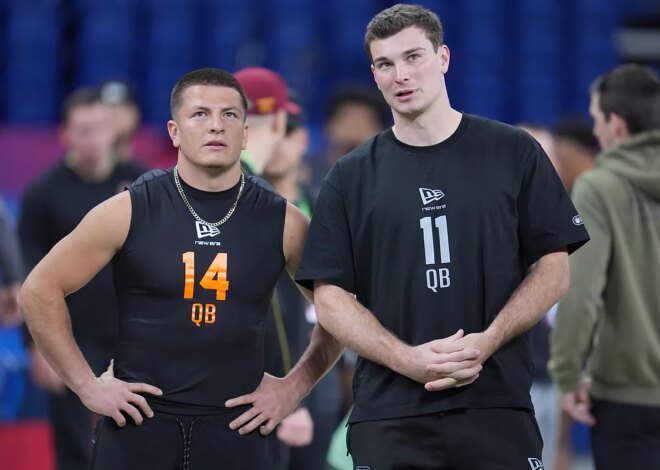 Diego Pavia lidera lista de jogadores não draftados surpreendentes no Draft de 2026 da NFL