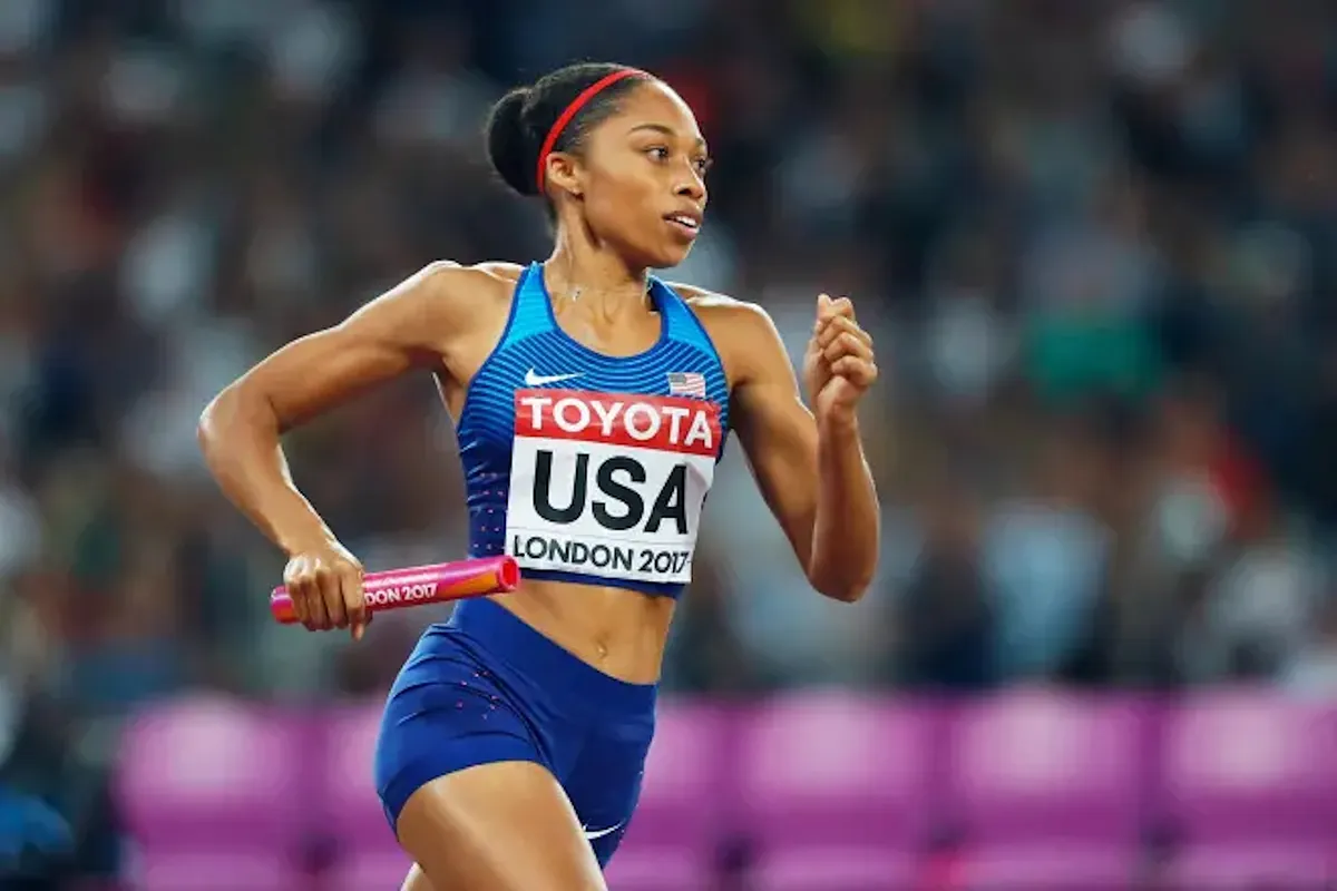 Allyson Felix está retornando ao atletismo aos 40 anos para competir nas Olimpíadas de 2028 em Los Angeles!