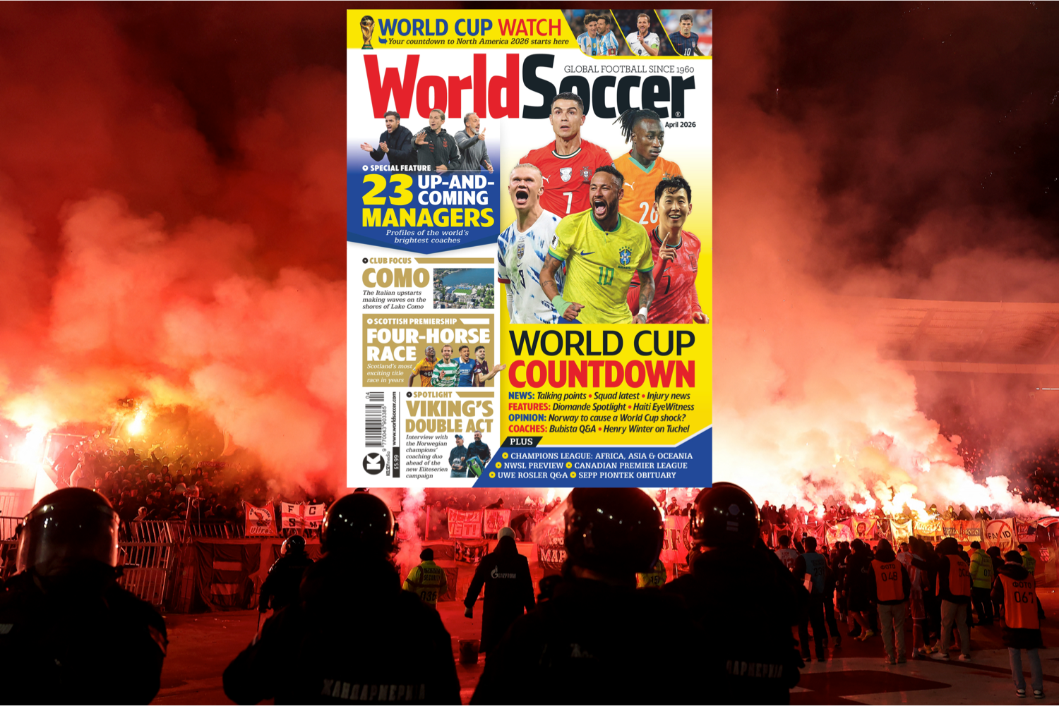 Já disponível: Futebol Mundial, abril de 2026