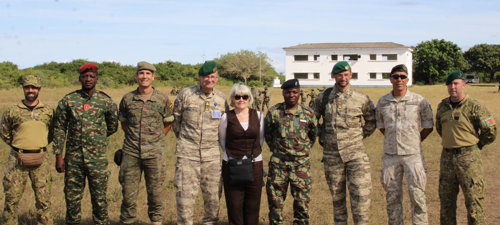 Delegação das Forças Armadas Austríacas visita a EUMAM MOZ