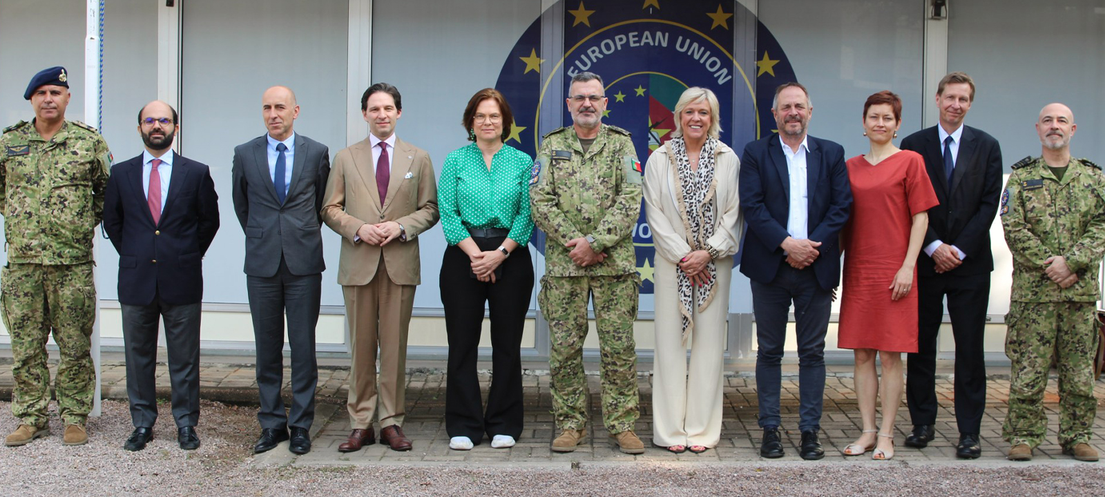 Delegação da Comissão do Desenvolvimento do Parlamento Europeu visita a EUMAM MOZ