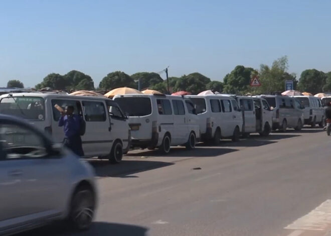 Transportadores de Albasine em greve
