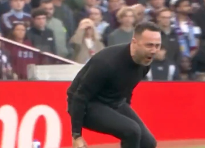 Richarlison marca e Roberto De Zerbi comemora enquanto o Tottenham Hotspur surpreende o Aston Villa (vídeo)