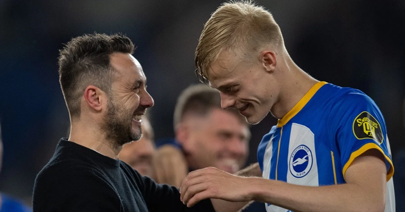 De Zerbi quer Van Hecke no Spurs