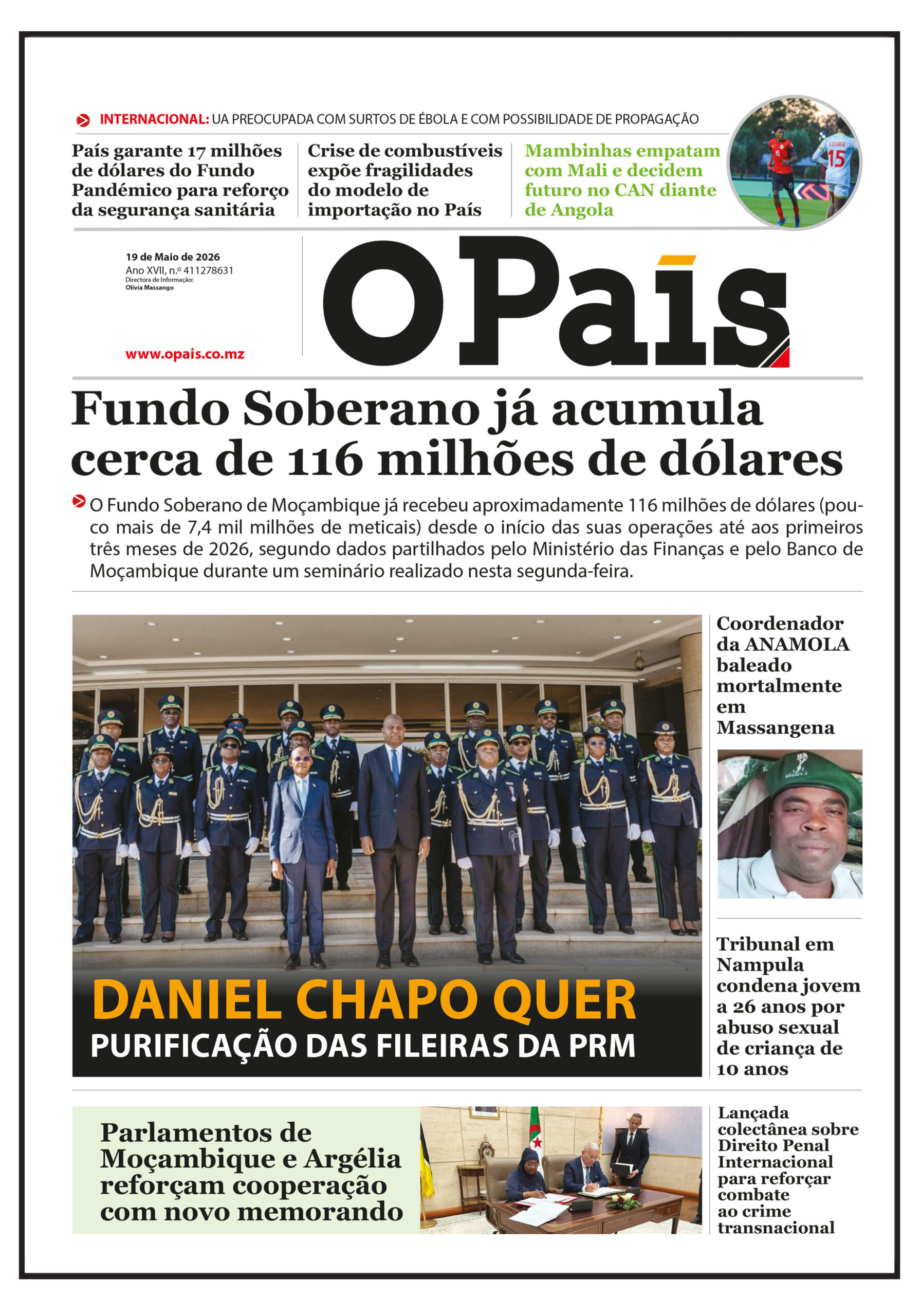 CAPA DO JORNAL 19.05.2026