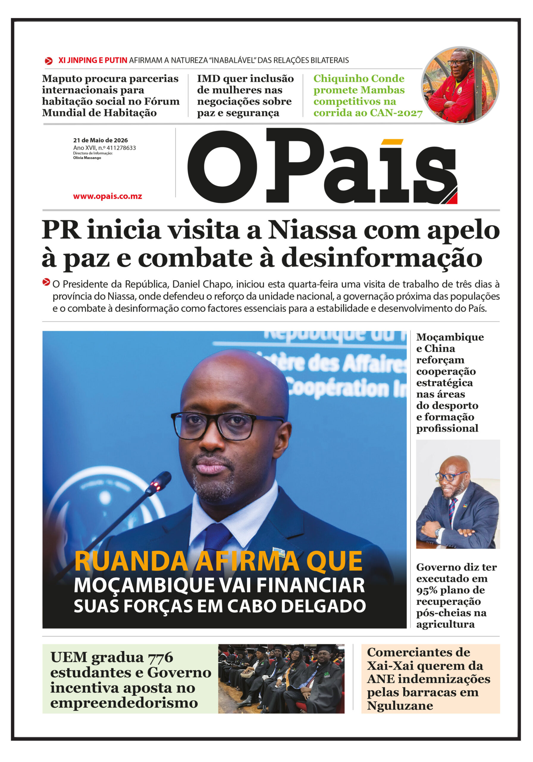 CAPA DO JORNAL 21.05.2026