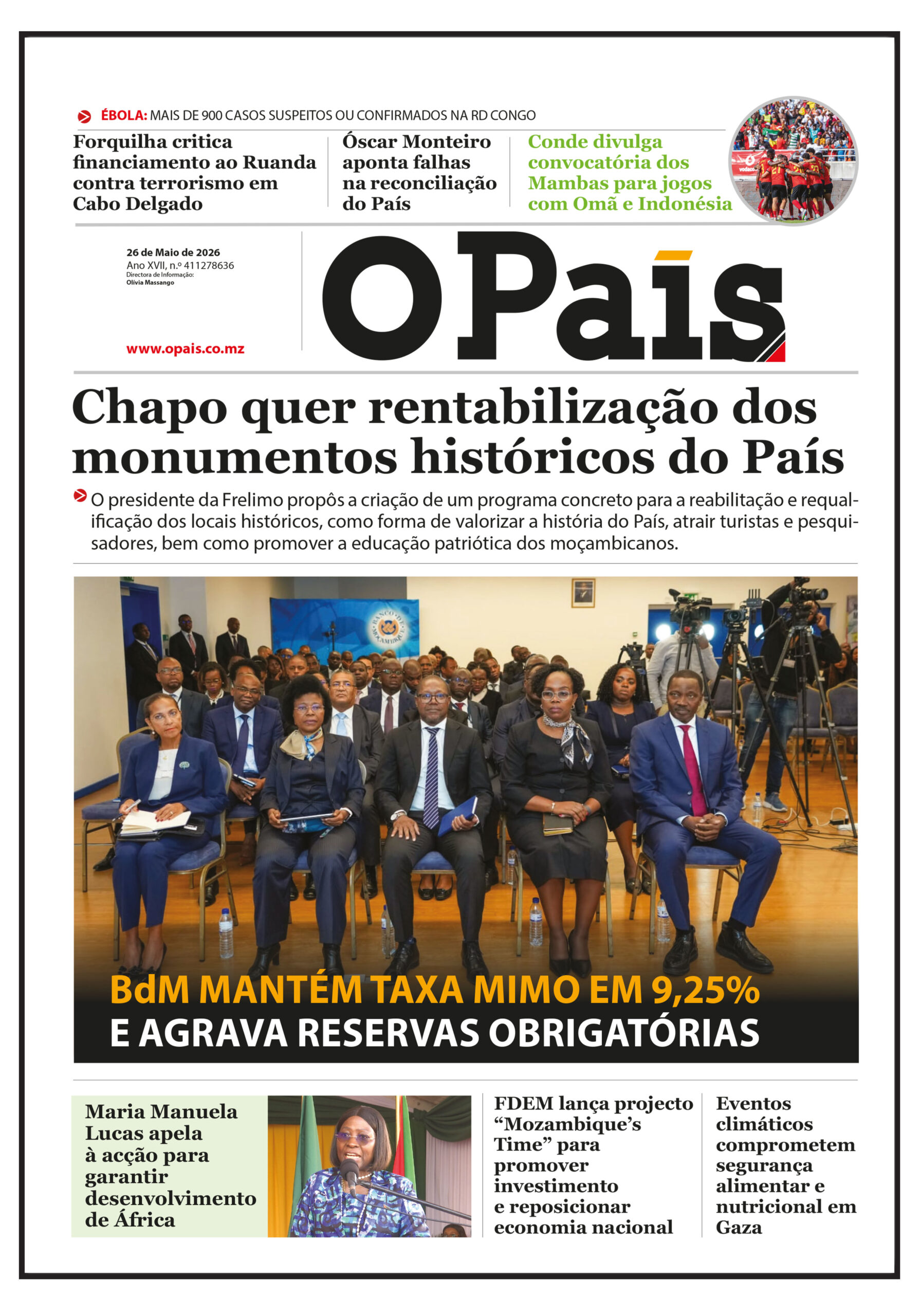 CAPA DO JORNAL 26.05.2026
