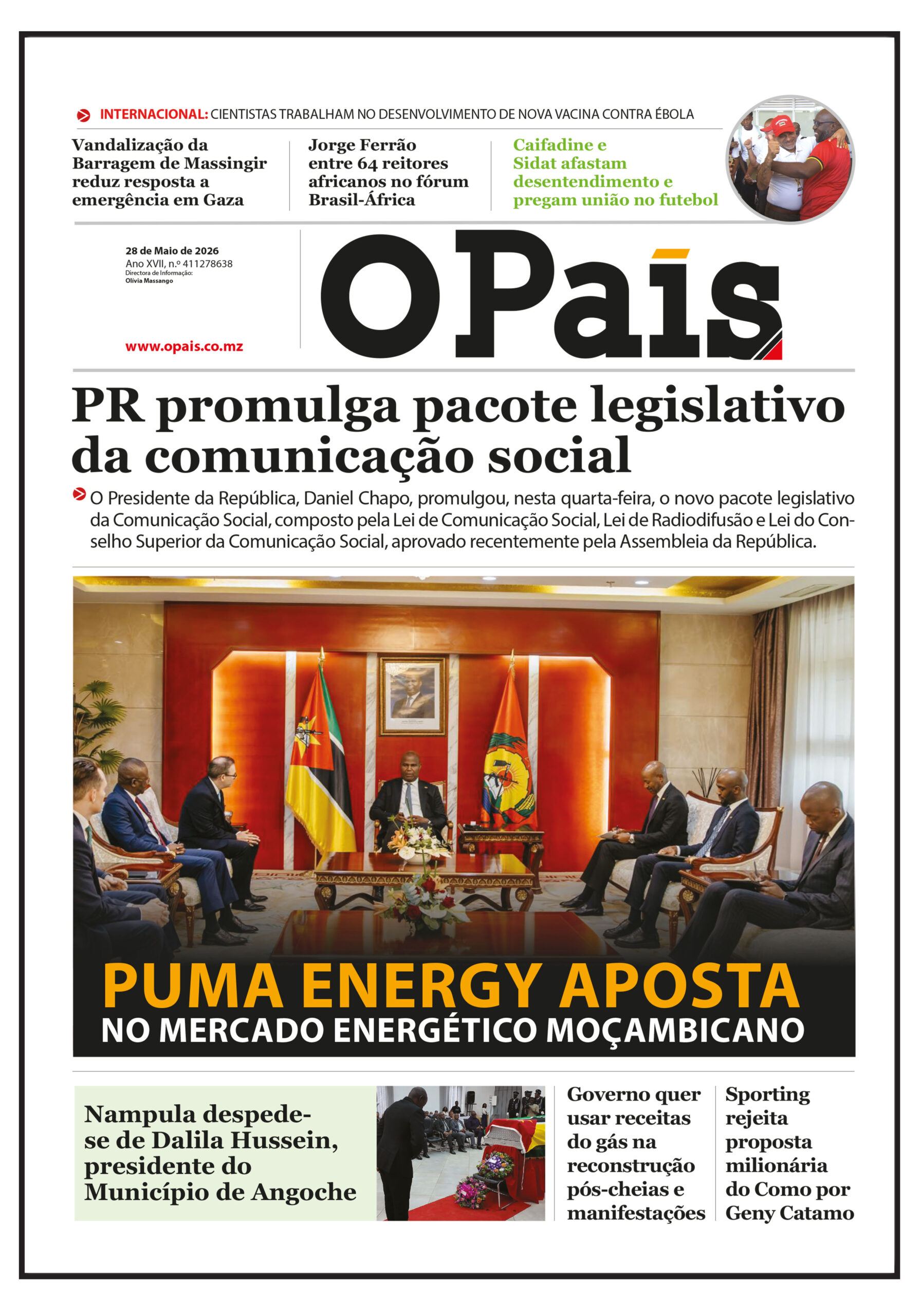 CAPA DO JORNAL 28.05.2026
