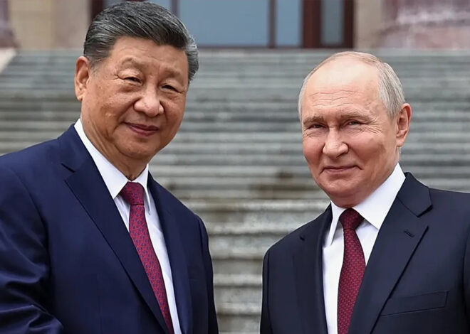 Putin chega à China para negociações com Xi Jinping