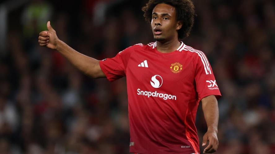 Joshua Zirkzee não impressionou o técnico do Man Utd, Michael Carrick