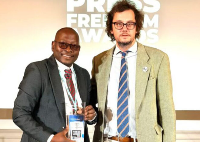 SNJ felicita Carlitos Cadangue pela conquista do Prémio de Liberdade de Imprensa 2026