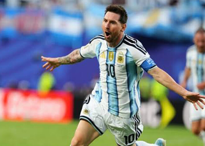 Argentina inicia defesa do título com vitória