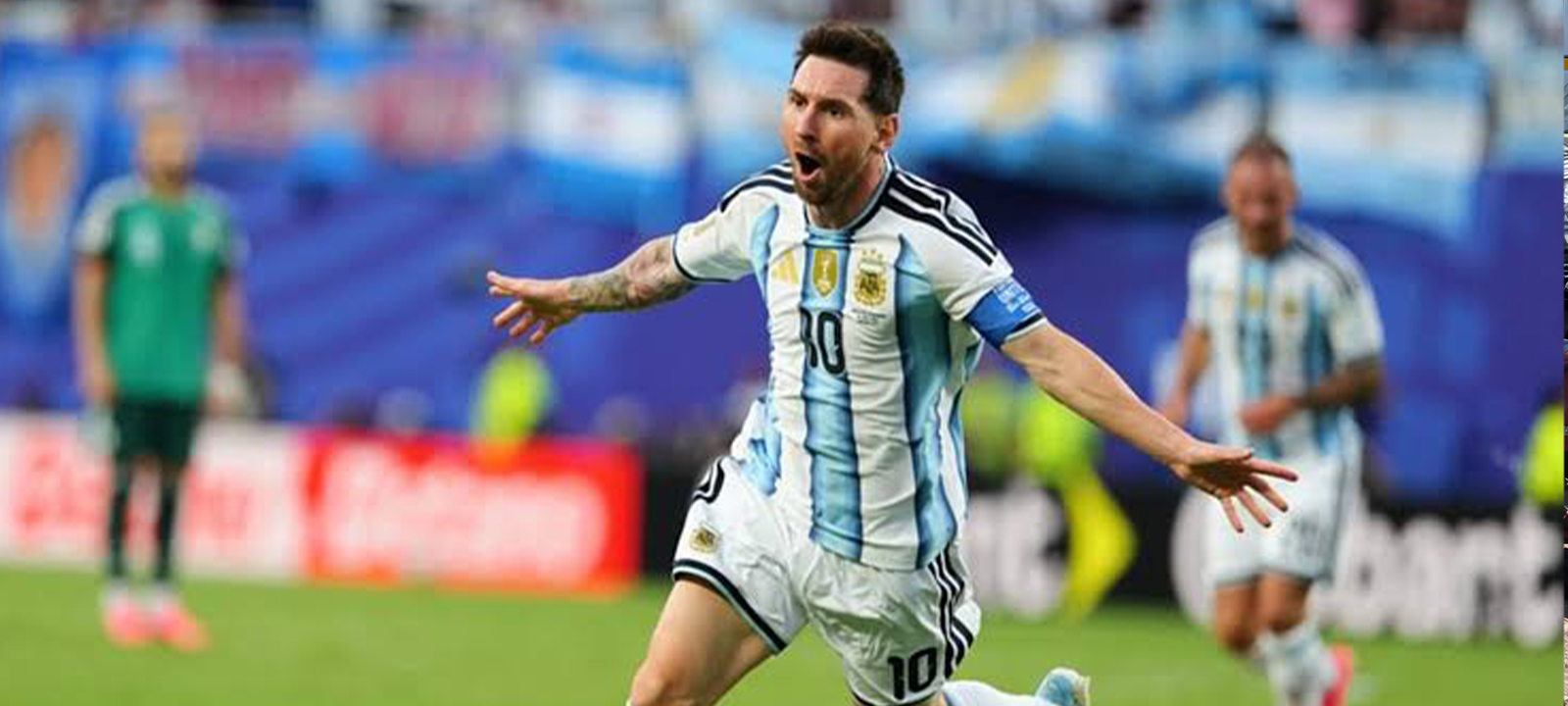 Argentina inicia defesa do título com vitória