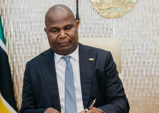 Chapo promulga lei que cria Banco de Desenvolvimento de Moçambique