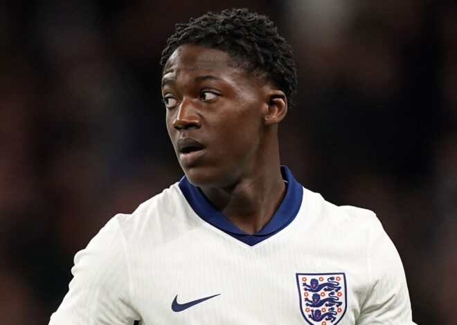 “100%” – O meio-campista do Manchester United Kobbie Mainoo acredita que a Inglaterra vencerá a Copa do Mundo (vídeo)