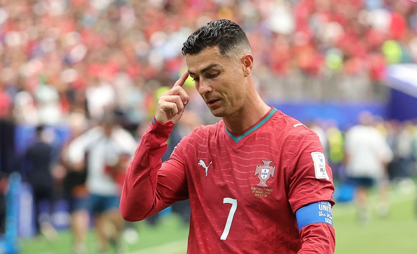 Cristiano Ronaldo de bom humor no treino de Portugal apesar das fortes críticas (Vídeo)
