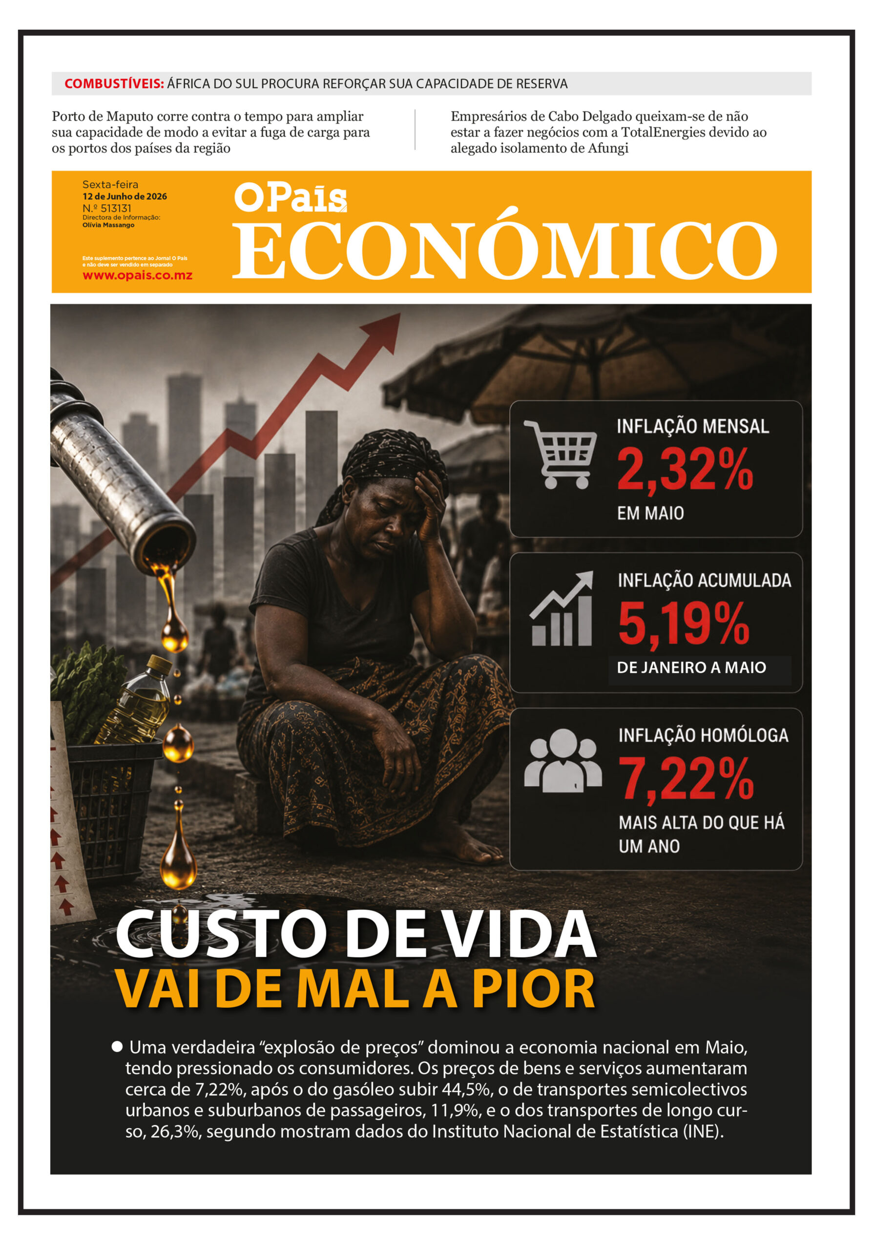 CAPA DO JORNAL ECONOMICO 12.06.2026