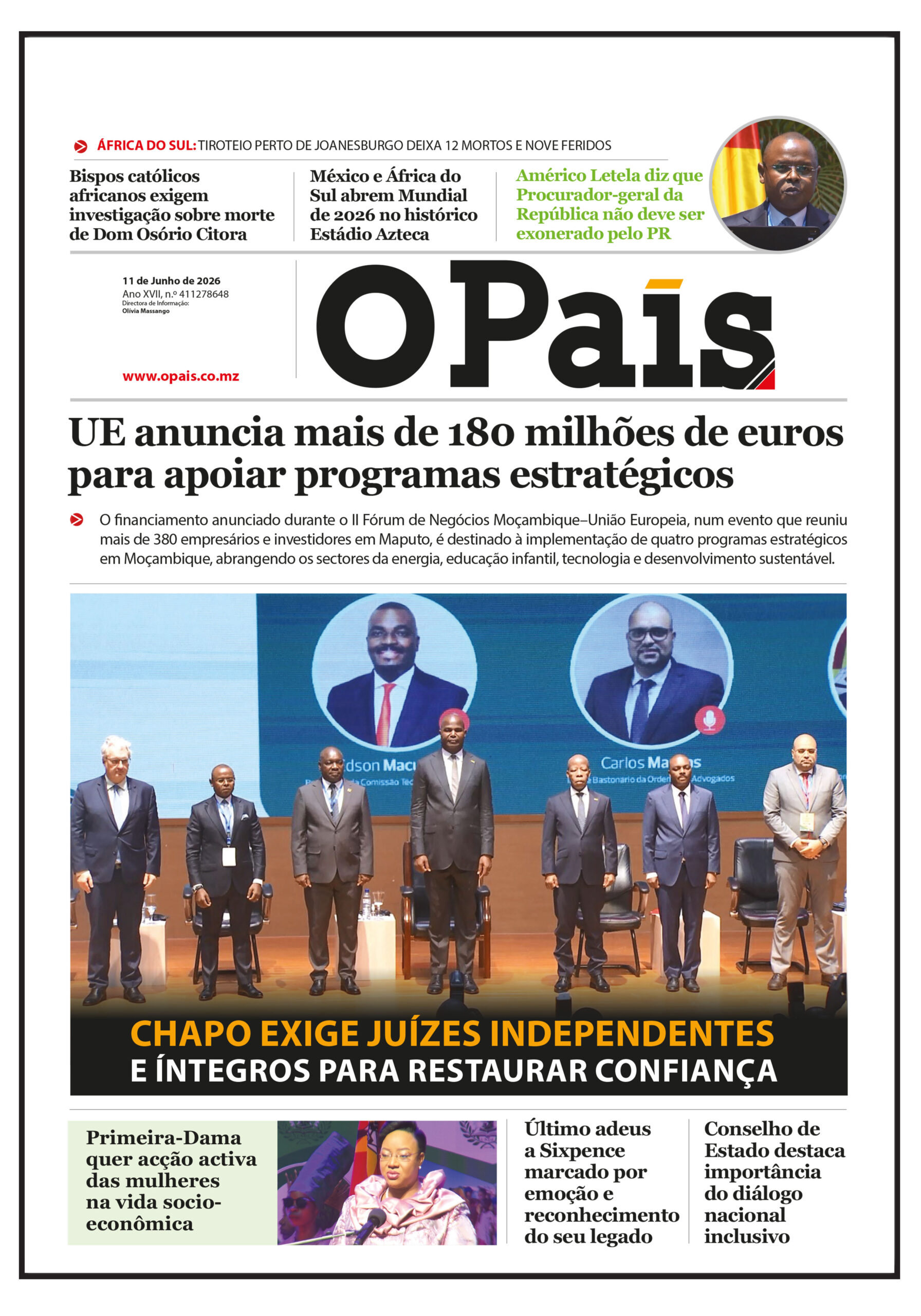 CAPA DO JORNAL 11.06.2026