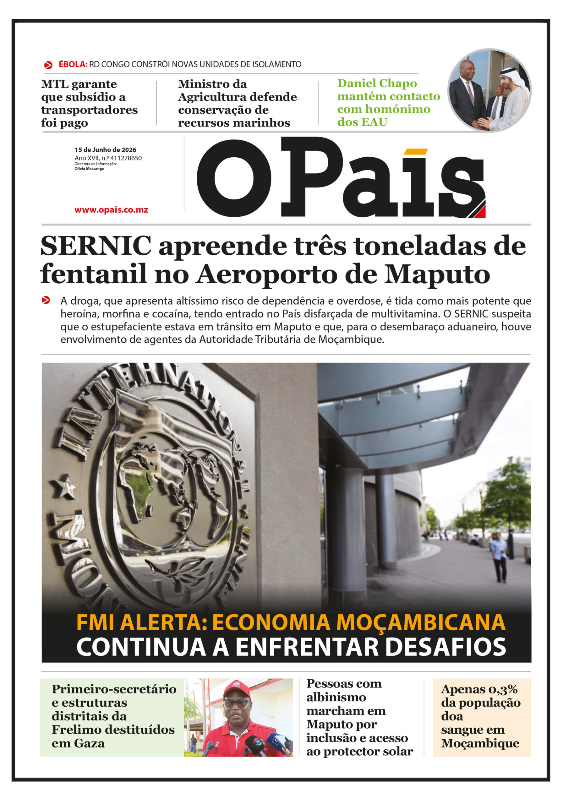 CAPA DO JORNAL 15.06.2026