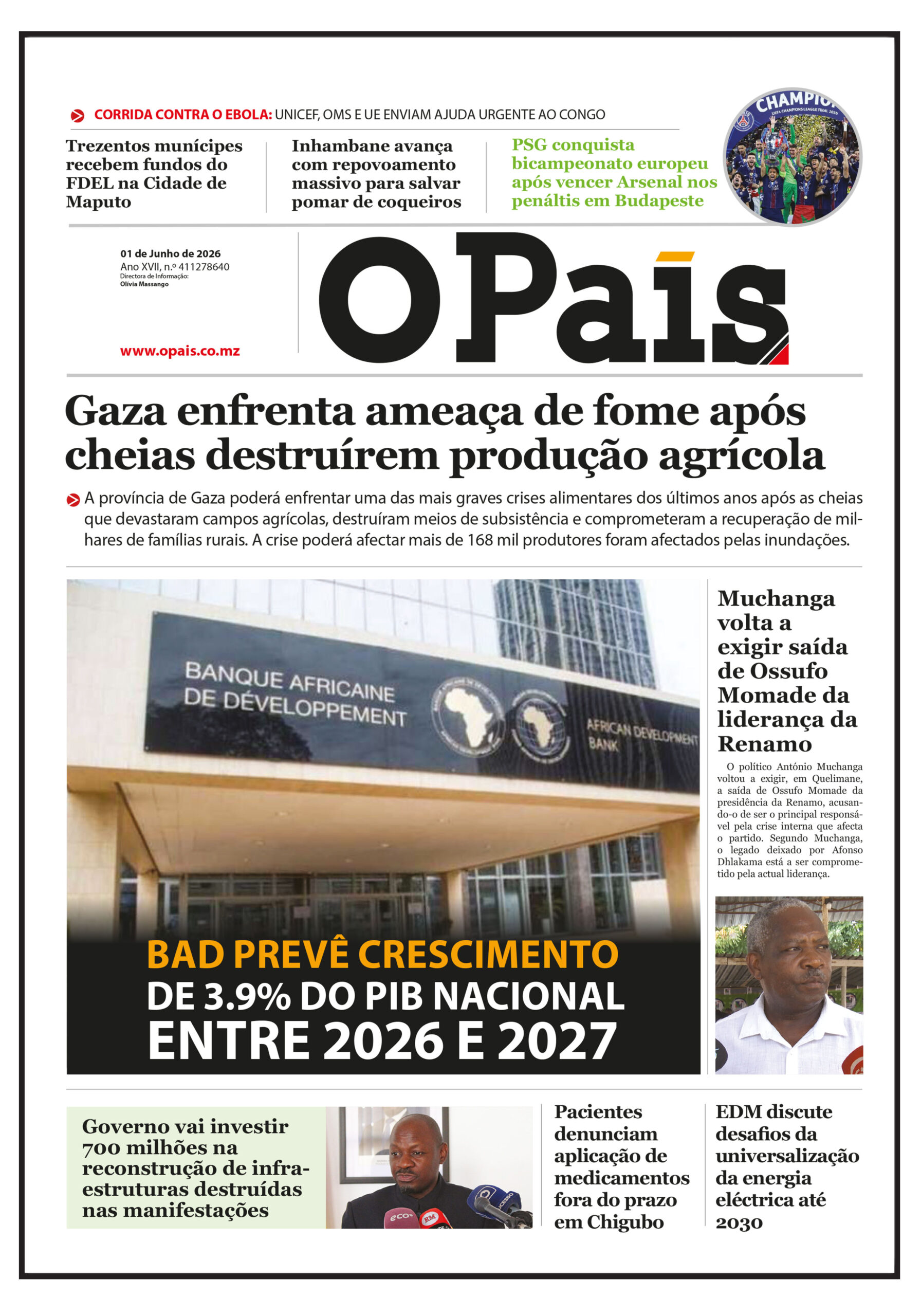 CAPA DO JORNAL 01.06.2026