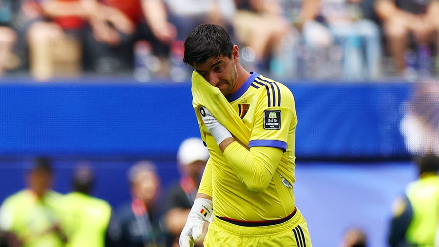 O momento em que tudo mudou: como a lesão de Thibaut Courtois fez a Espanha ultrapassar a Bélgica