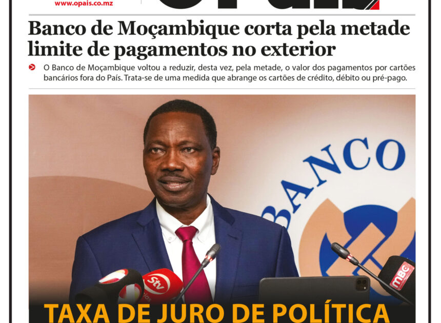 Capa do Jornal 30.07.26 – O País