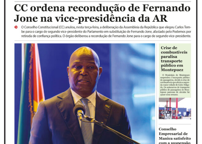 Capa do jornal O pais 23.07.26 – O País