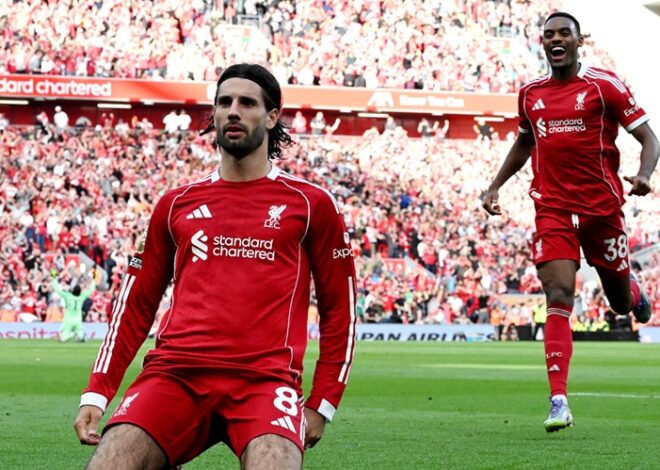 O meio-campista do Liverpool, Dominik Szoboszlai, discute excelentes gols de falta contra o Arsenal e o Manchester City (vídeo)