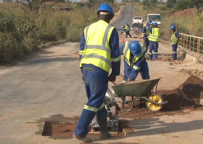 Obras de manutenção da EN1 entre Nicoadala e Chimuara atingem 30% de execução – O País