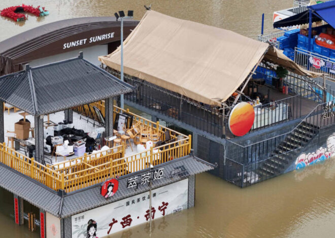 Quase 400 mil pessoas retiradas no centro da China devido à chuva – O País