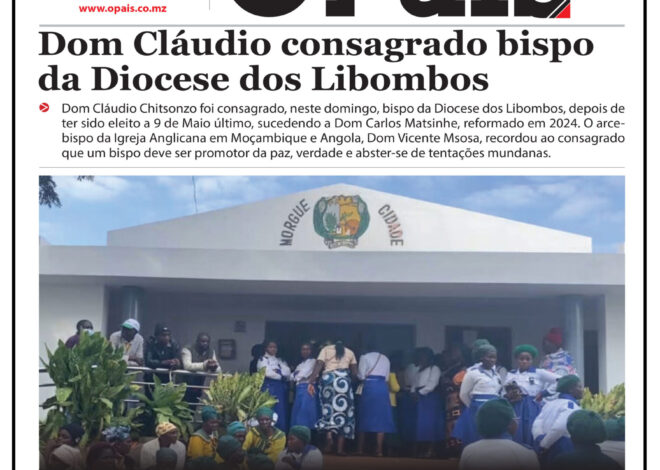 Capa do jornal O Pais 10.08.26 – O País