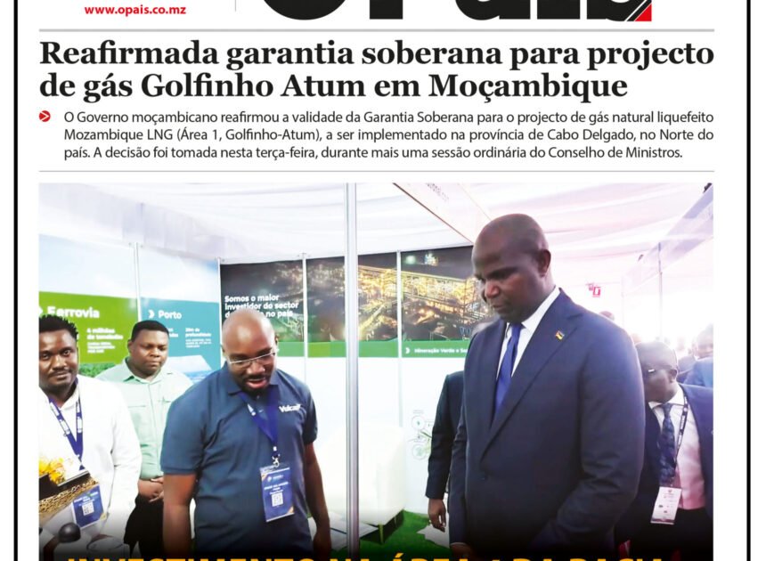 Capa do Jornal O Pais 21.10.26 – O País