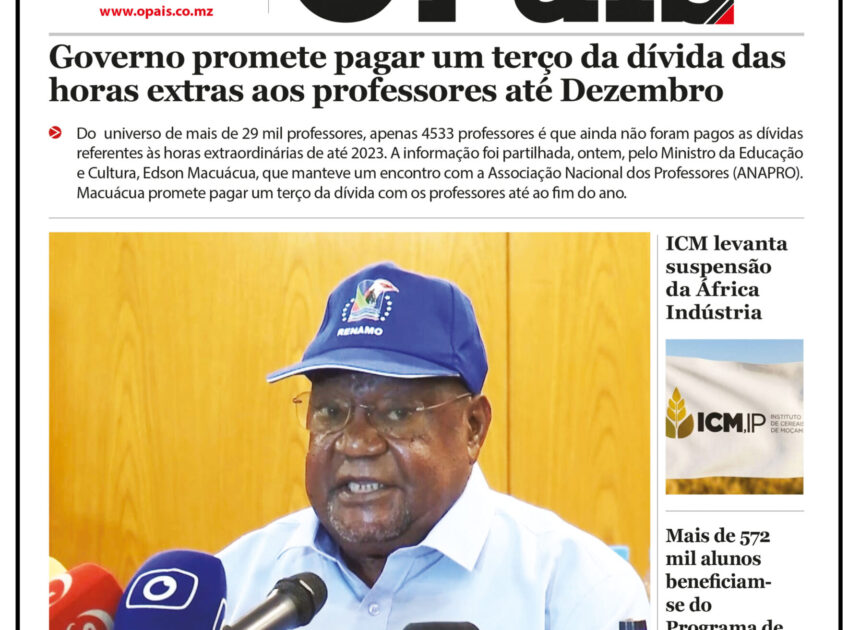 Capa do Jornal 22.10.26 – O País